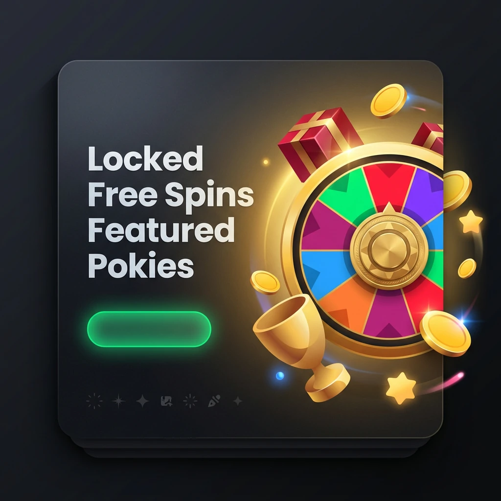 Locked Free Spins on Featured Pokies