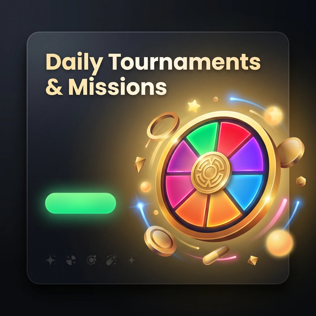 Daily Tournaments & Missions